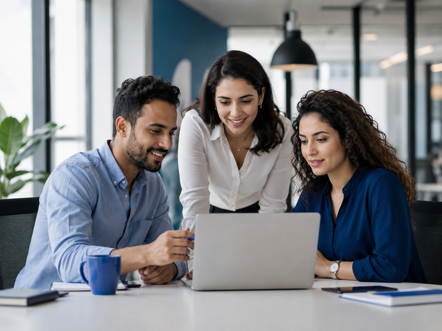 An Egyptian HR team reviewing labour-law compliance
